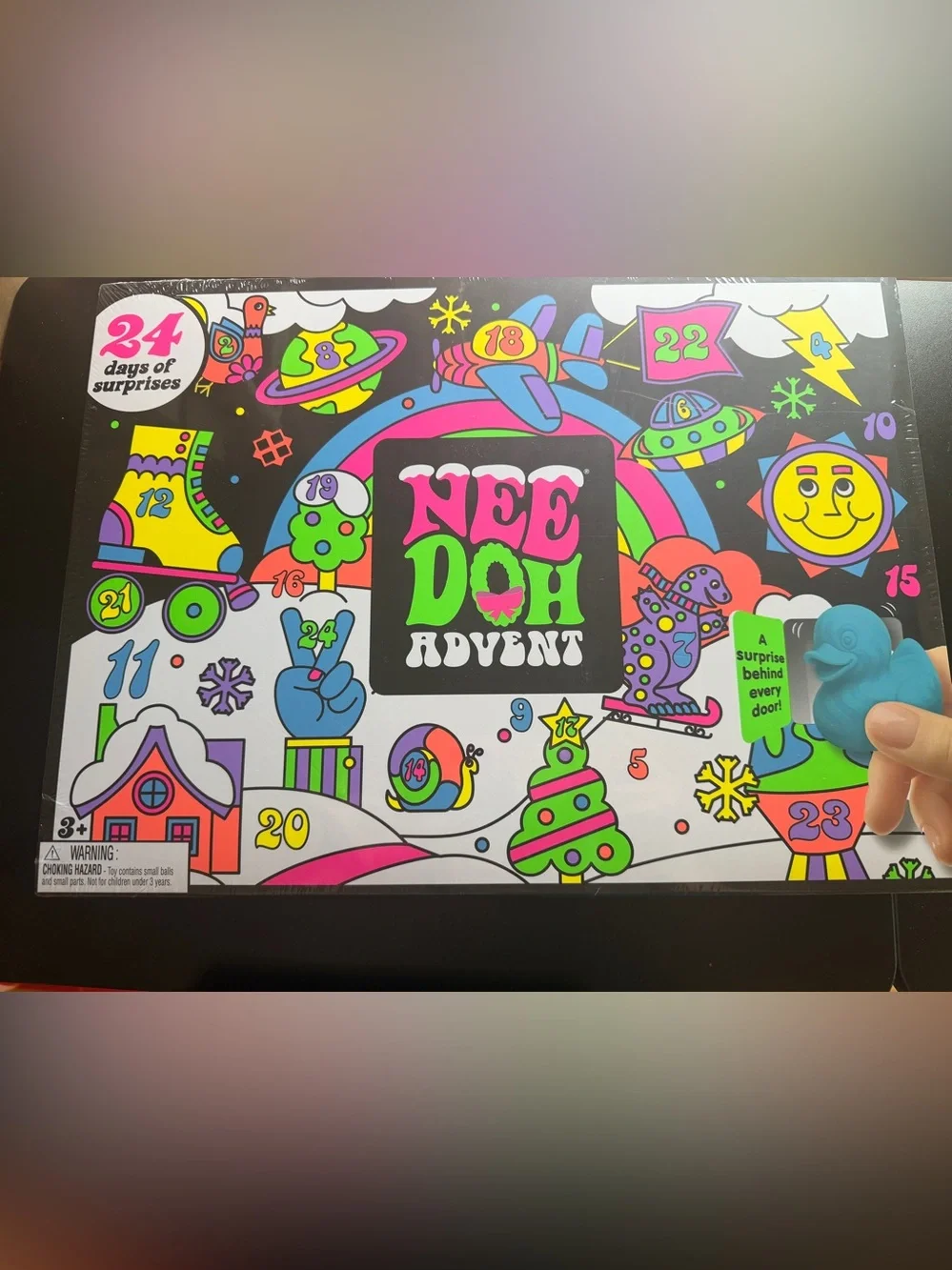 New NeeDoh Schylling 2026 Christmas Countdown Advent Calendar Sealed Box
